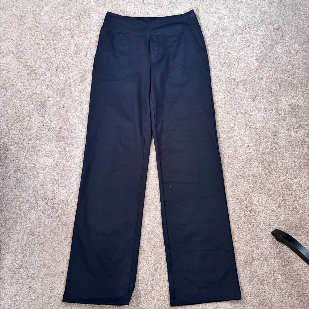 SOOTHEEL Black Pull-On Wide Leg Pants